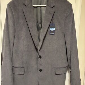 Stafford Classic Stretch Gray Blazer